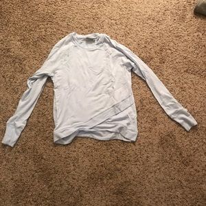 Cross hem sweatshirt